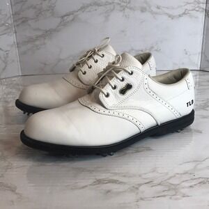 Footjoy white my joys outdoor golf shoes size 10 M